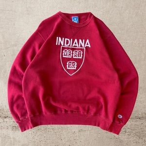 90s university of indiana champion crewneck